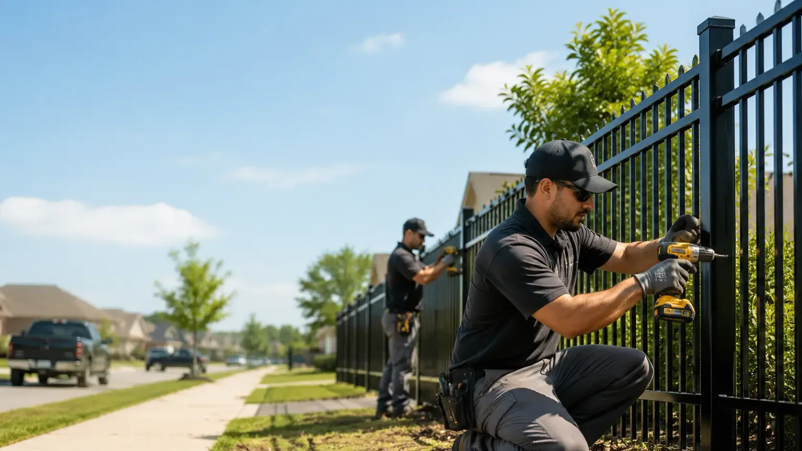 Metal Fence Installation in Homer, IN